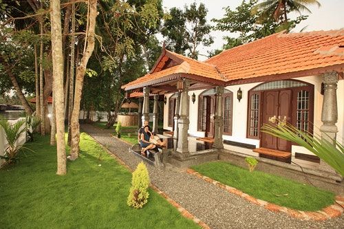 Bamboo Lagoon Backwater Front Resort Alappuzha Exterior foto
